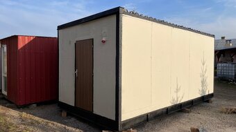 Stavební buňka 6 x 3 m, 2 místnosti - 12