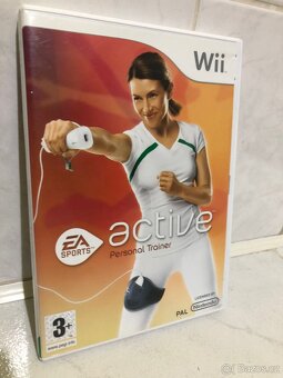 Nintendo Wii set – konzole, ovladače, board + 4 hry - 12