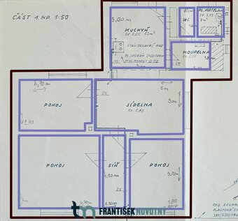 Prodej rodinného domu 4+1 se zahradou – Loděnice, okr. Brno- - 12