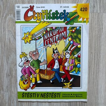 Čtyřlístek ročník 2006 - 11 kusů - 12