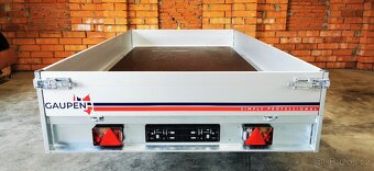 přívěsný vozík ALU 2700 kg 335x182x30 cm SVAŘOVANÝ - 12