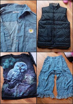 Mix oblečení pro dívku vel. 8-10 let, 40 ks - 12