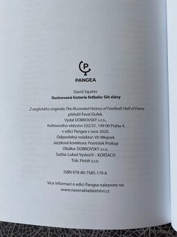 Nová kniha Ilustrovaná historie fotbalu: Síň slávy - 12