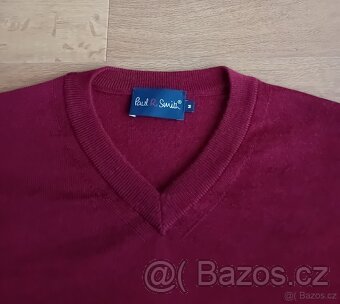 Paul Smith pánský svetr vel. M/L 100% Merino vlna - 12