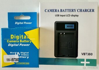 Baterie Li-Ion Power Trust VW-VBT380 3900 mAh + nabiječka - 12