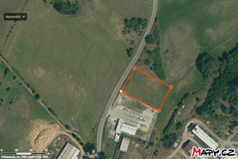 Na prodej komerční pozemek (3.464 m2),Trnava u Třebíče - 12