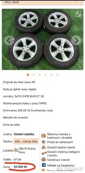Orig. alu kola Lexus r18 - 12