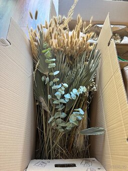 Svatební květiny, dekorace na svatbu, kompletní set - 12