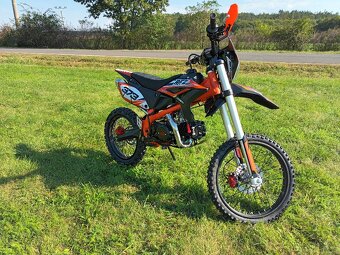 Pitbike By Apollo THUNDER 140cc 19/16 E-Start oranžová - 12