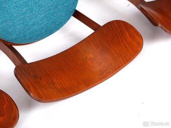 Přečalouněné jídelní židle TON, 4 kusy. - 12