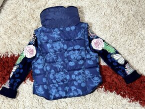 Luxusní bunda/ vesta 2v1 Desigual 4-6let 110/116 - 12