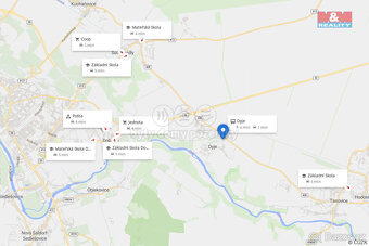 Prodej pozemku k bydlení, 2322 m², Dyje - 12