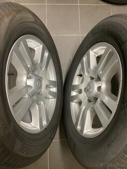 ORIGINAL ALU KOLA TOYOTA LAND CRUISER 265/60/18 - 12