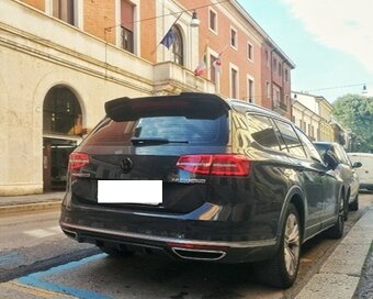 Športový difuzor na zadný nárazník pre VOLKSWAGEN - 12