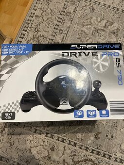 Herní volant SUPERDRIVE GS750 - 12