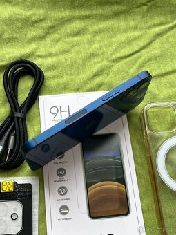 🍏 Apple Iphone 12 Mini 64GB BLUE 🍎 100% baterie 🔋 - 12