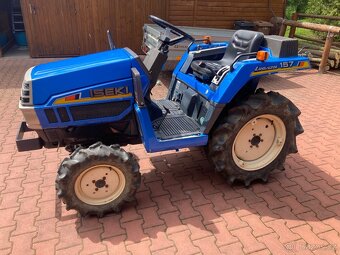 Malotraktor ISEKI 157 4x4 s Kultivatorem - 12