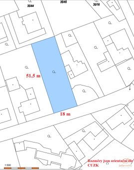 Prodej stavebního pozemku 928 m² - Ruprechtov, okr. Vyškov - 12