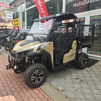 Linhai UTV 570 T-BOSS, ČR, 1. majitel, pouze 17 km, záruka - 12