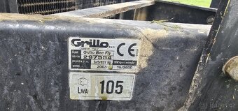 Prodám profi sekačku grillo fd 700 sr - 12