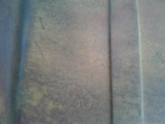 Jawa 350/354 - motor,podsedlové plechy,výfuky s koleny a dal - 12