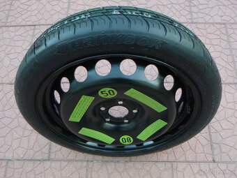 Rezerva dojezdovka originál Audi 5x112 4Jx19 ET29 125 70 19 - 12