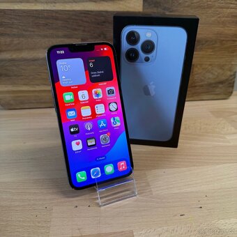 iPhone 13 Pro 128GB, modrý (12 měsíců záruka) - 12