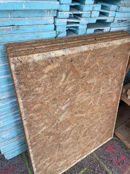 OSB desky použité 12 mm nebroušené - 12