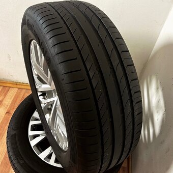 VW TOUAREG III 5x112 R18 ET25+LETNÍ 255/60R18 6mm - 12