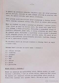 Prodám univerzální kuchyňský stroj M 051 - 12