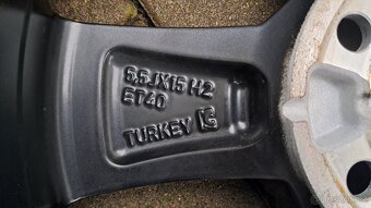 Prodám original zimní alukola Škoda fabia 5x100 R15 - 12