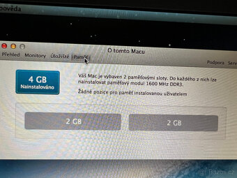 MacBook Air5,2 - nová originální baterie, bez vad - 12