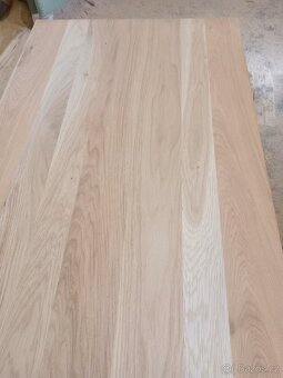 Jídelní stůl a židle masiv dub set - 12