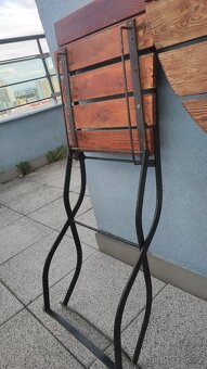 Venkovní stůl a židle - 12