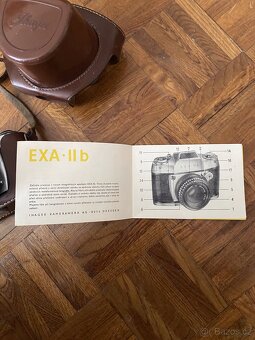 Starožitný fotoaparát / zrcadlovka Ihagee Exa II b - 12