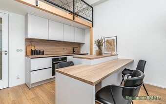 Pronájem loftového bytu 1+kk, 40 m  Praha 3, Žižkov, Malešic - 12