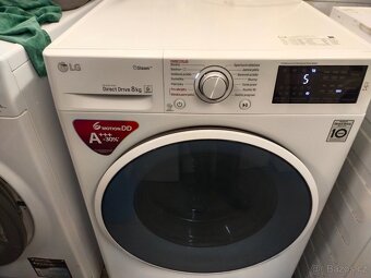 Prodám plně funkční digitální pračku zn. LG na 8 kg--DOVEZU- - 12