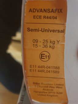 Prodám dětskou autosedačku  málo použitá - 12
