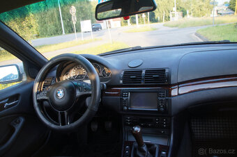 BMW Řada 3 E46 320d 110 kw Facelift 2006 černý interier - 12