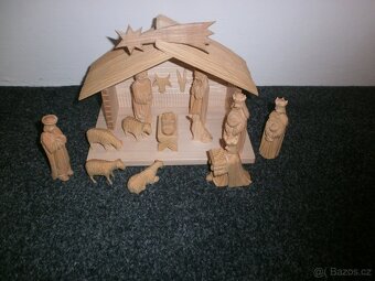 Ručně vyřezávaný český betlém 14a1 - 12
