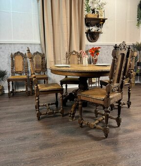 Starožitný jídelní set (139033) - 12