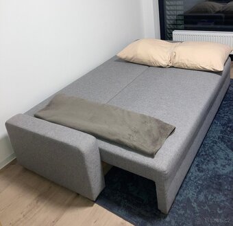 3 v 1, rozkládací pohovka s postelí, šatní skříň, postel - 12