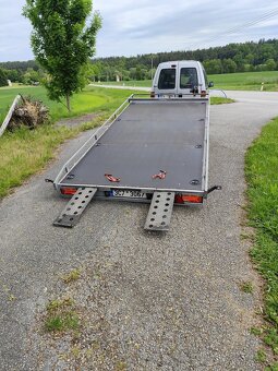 autopřepravník sklopný plato podval - 12