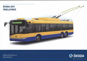 Prospekty - Trolejbusy Škoda 1 - 12