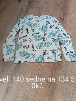 Nabízím chlapecké oblečení po synovi vel. 128/140 - 12