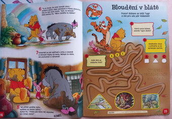 set Medvídek Pú - zdarma puzzle - 12