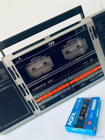 Radiomagnetofon/boombox ITT Weekend 320, rok 1986 - 12
