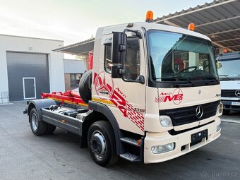 Mercedes-Benz Atego 1318 - dvojpolohový hákový nakladač / no - 12