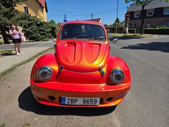 Prodam Vw Brouk Rv.1967 bílé SPZ motor 1.6 po celkové Go - 12