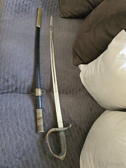 KRÁSNÁ STARÁ ŠAVLE RAKOUSKO UHERSKO VZOR 1889 - 12